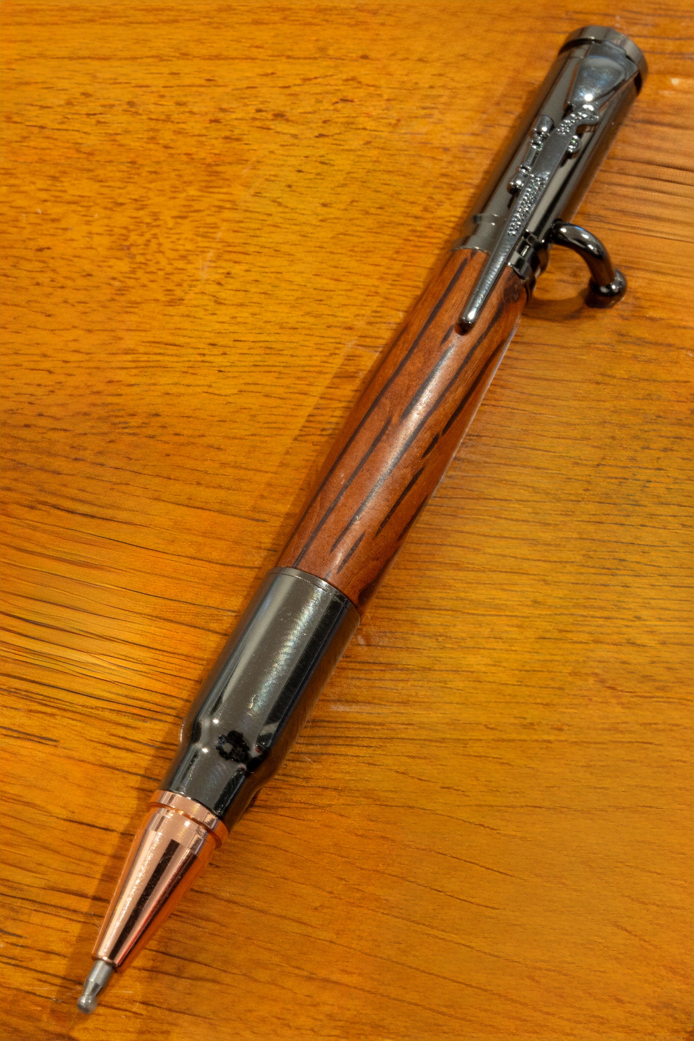 Natural Bolt Action 8 Collection 14 (Flame SheOak)