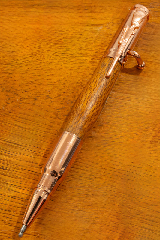 Natural Bolt Action 7 Collection 14 (Silky Oak)